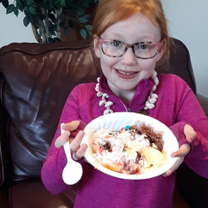 It's always a good time for some ice cream