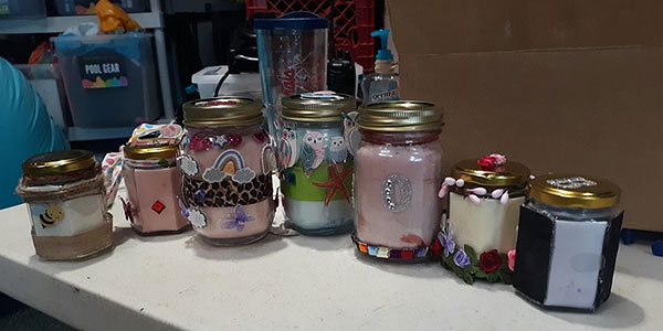 Come make your very own creative candle