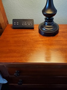 Charging Station in master bedroom 