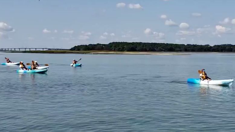 Kayaking on Hilton Head