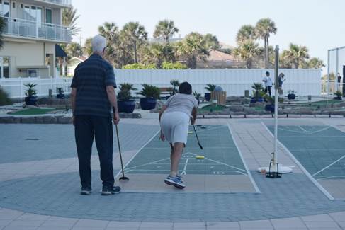 Spinnaker Resorts  at Ormond Beach  Shuffle Board