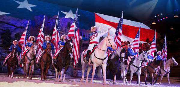 Take in a show at Dolly Parton’s Stampede