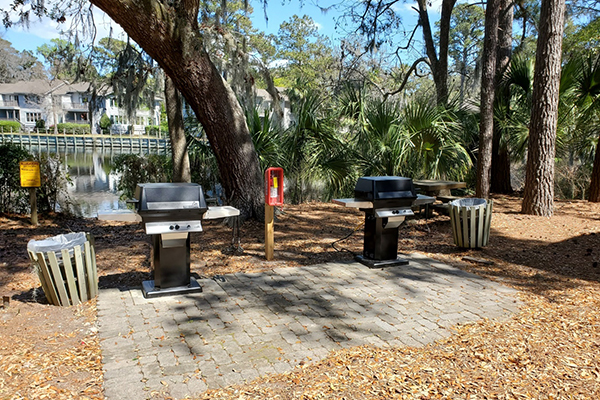 Enjoy a nice cookout on the new grills