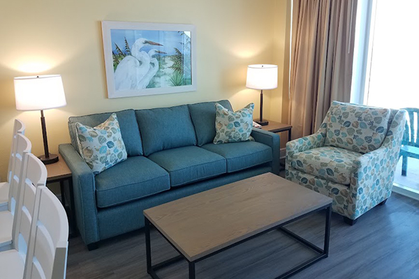 Newly renovated villas in Royal Floridian before and after the renovations