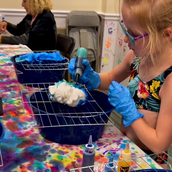 Let your creative side out with a tye-dye craft