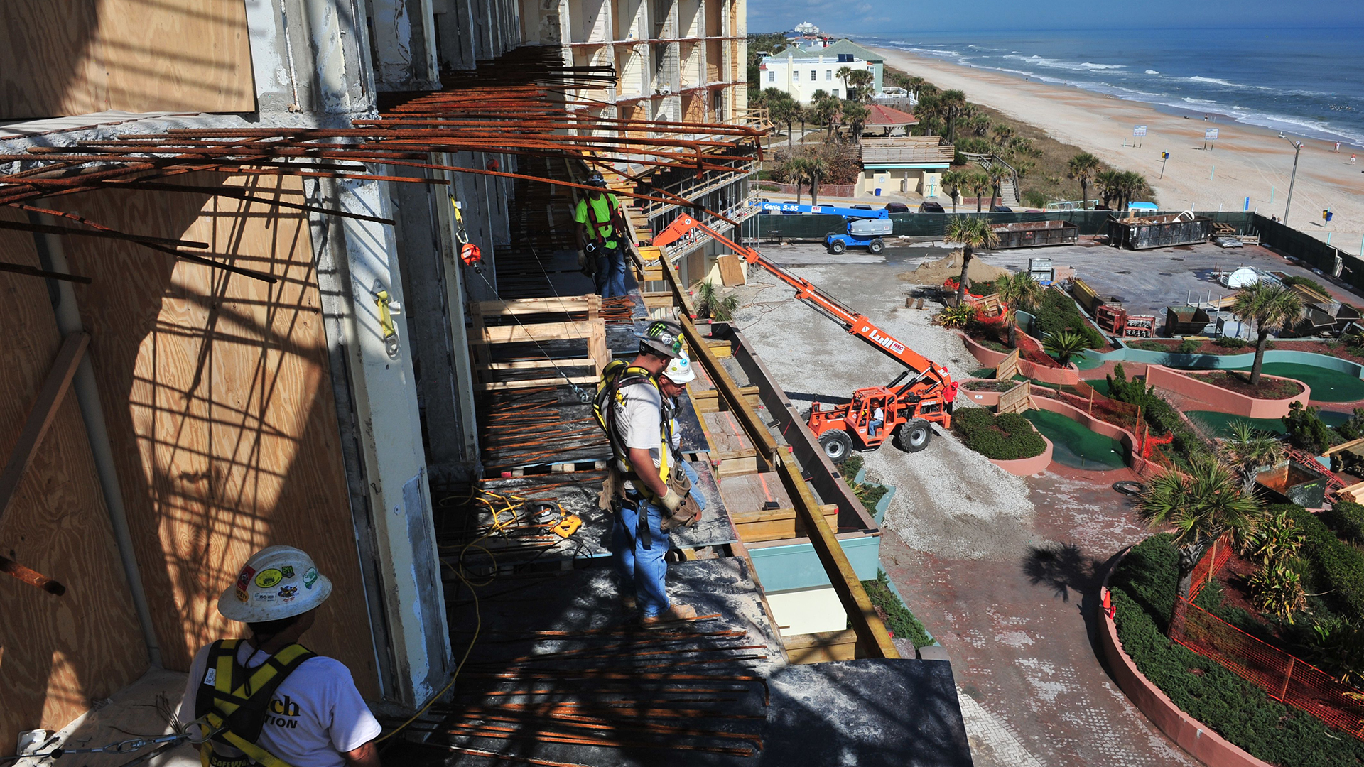 Royal Floridian under construction 2010